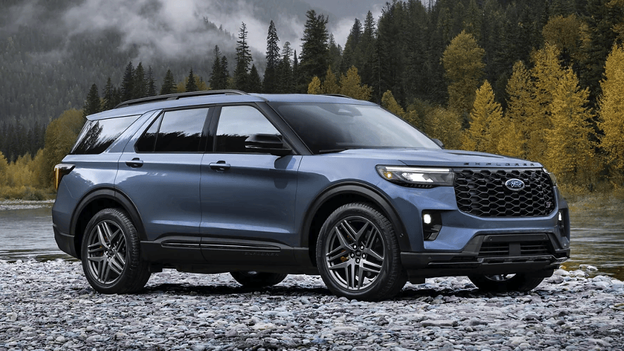 2024 ford Explorer ST Front End